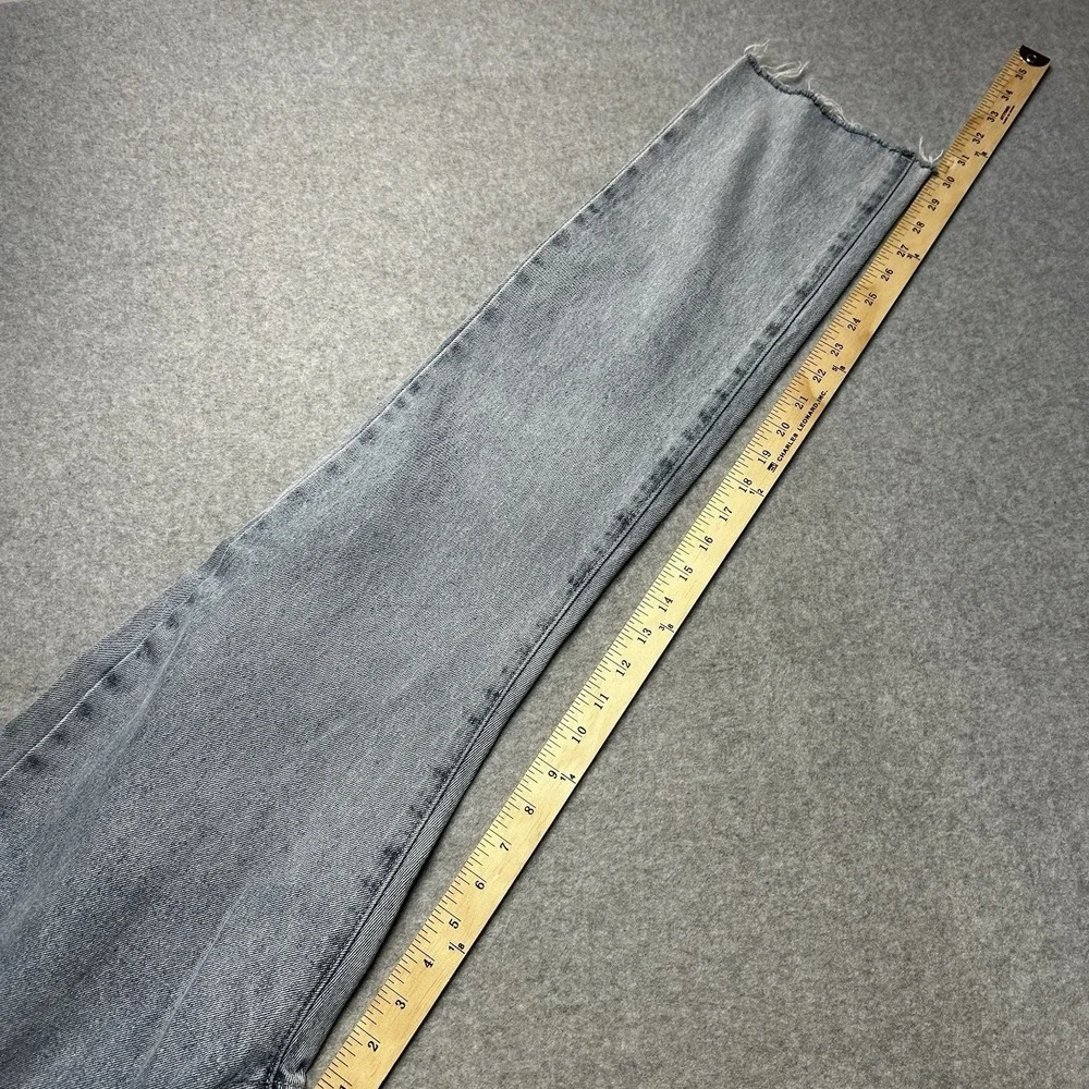 Superdown Jeans Women's Size 29 Light Wash Distressed‎ Hem High Rise Denim